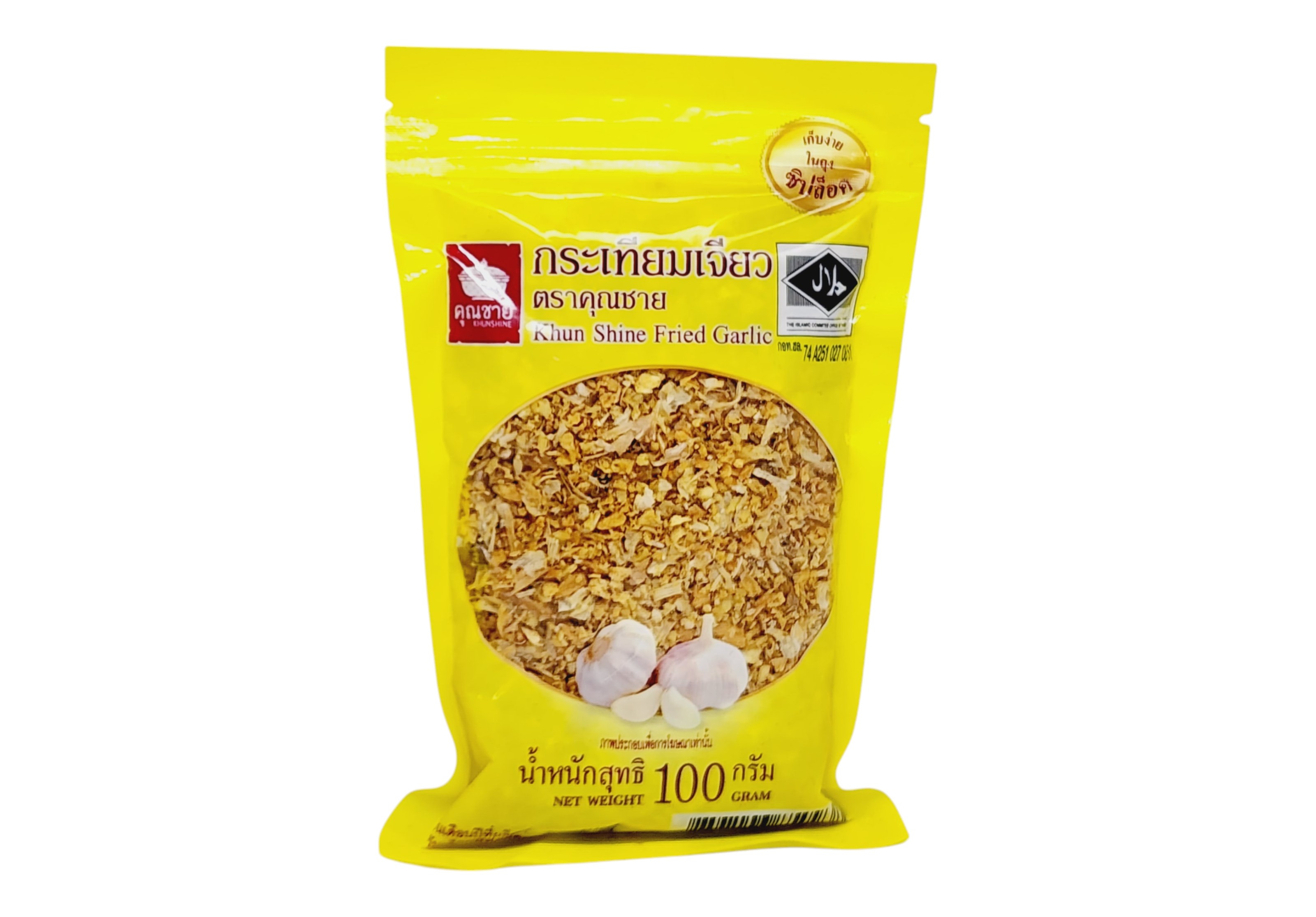 กระเทียมเจียว ตราคุณชาย 100g