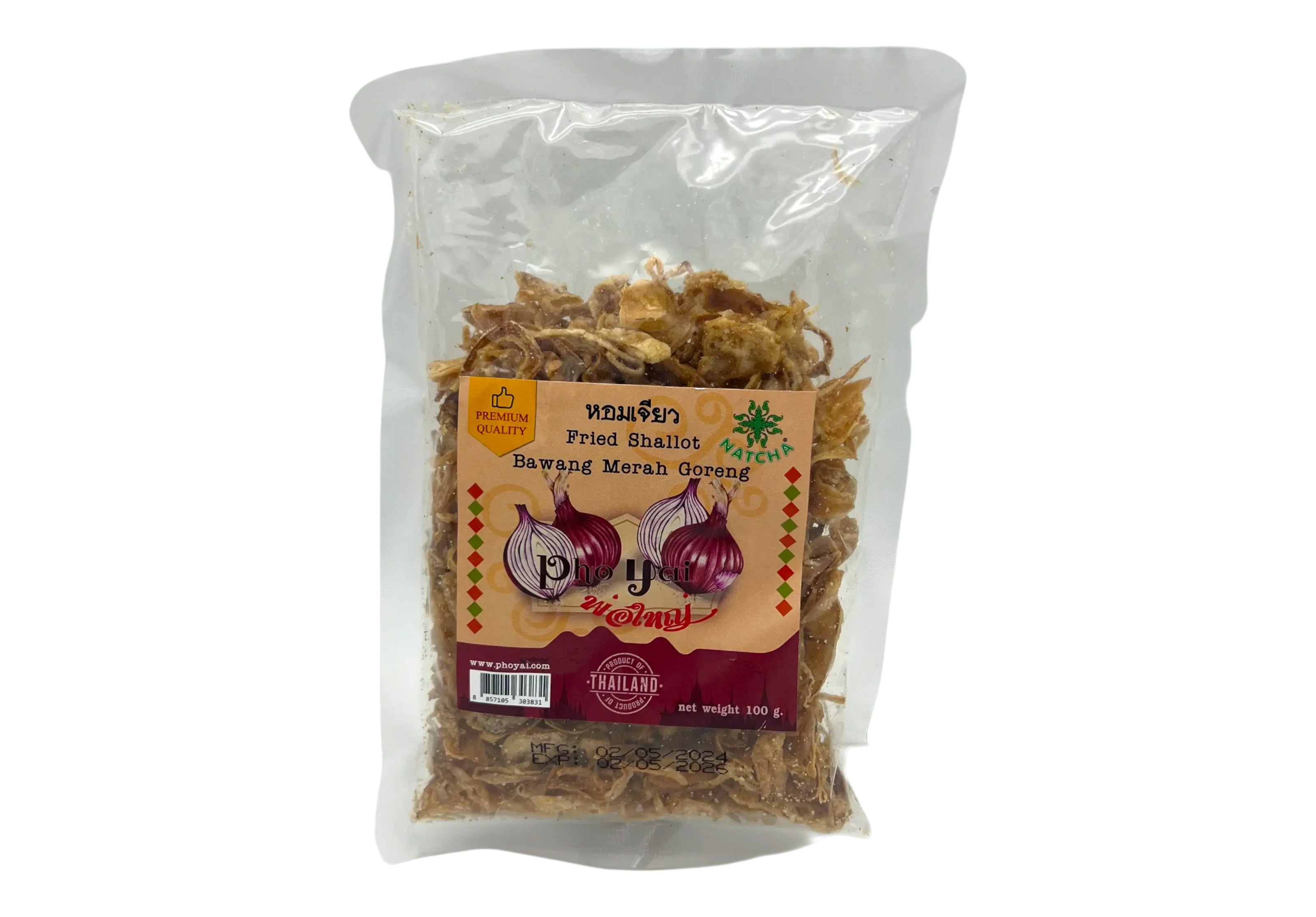 หอมเจียว ตราพ่อใหม่ 100g