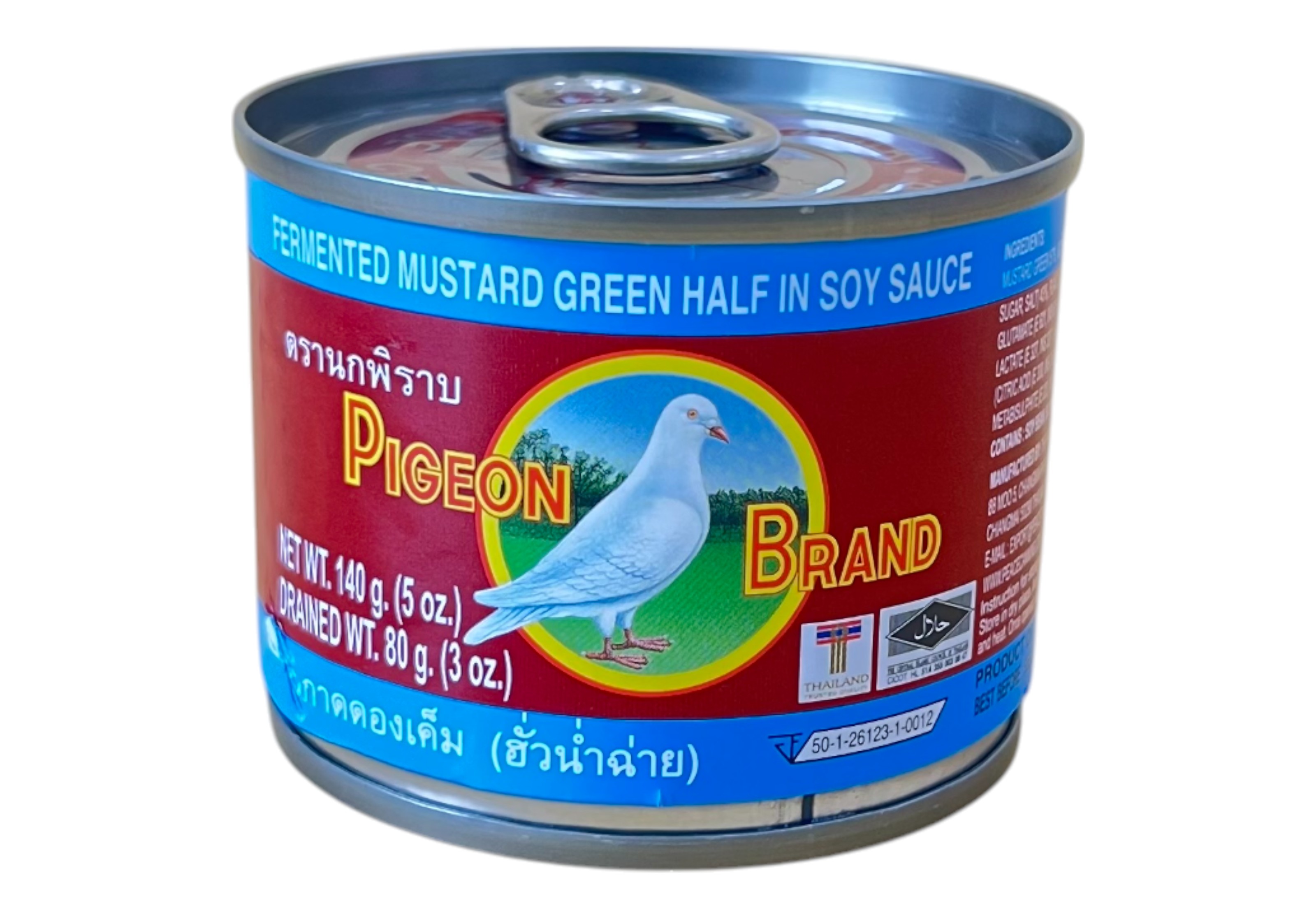 ผักกาดดองเค็ม ( ฮั่วฉ่ำฉ่าย ) ตรานกพิราบ 140กรัม