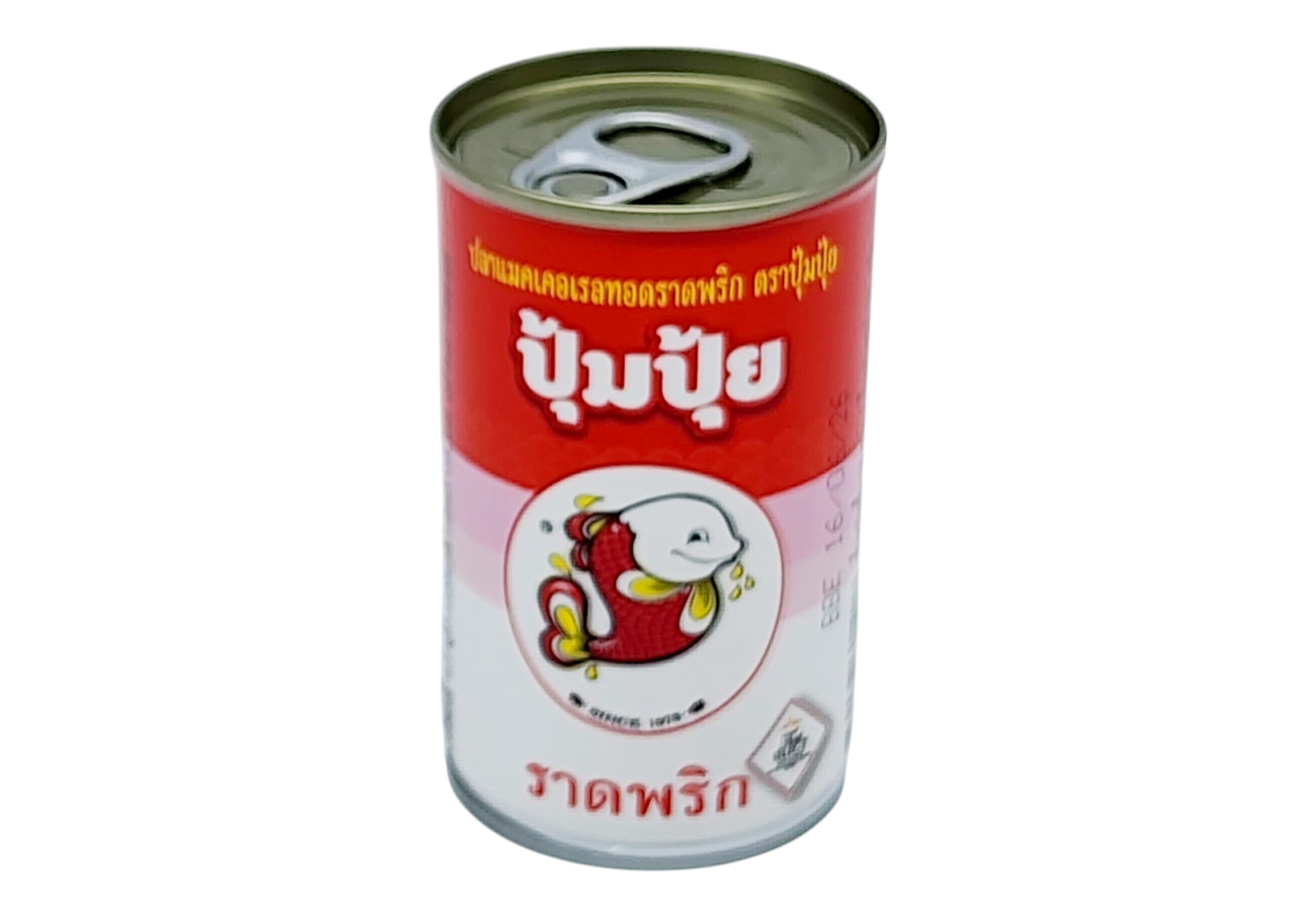 ปุ้มปุ้ย ปลาแมคเคอเรลทอดราดพริก 155กรัม