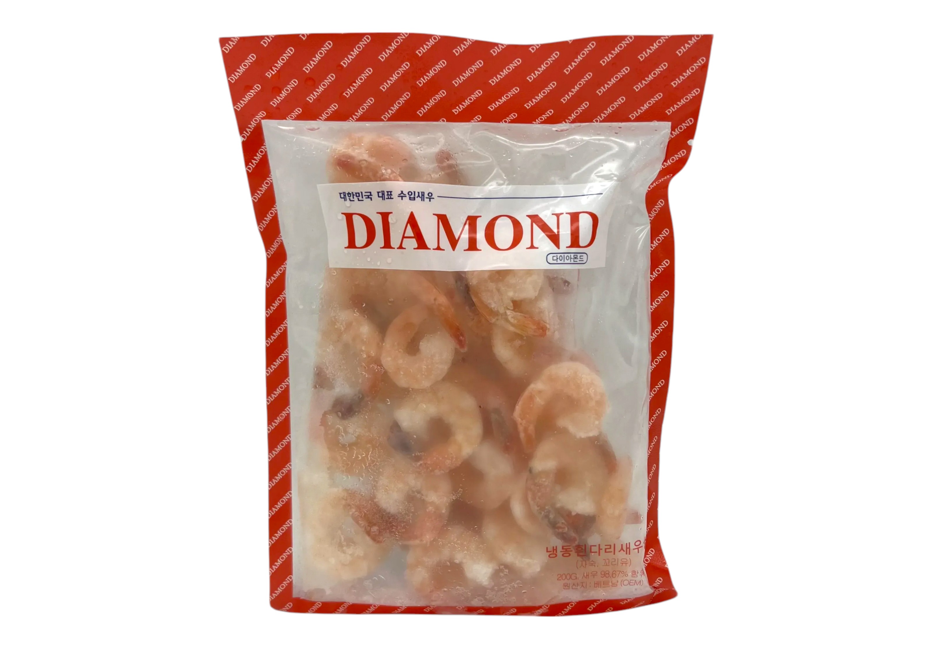 กุ้ง (เล็กแดง) 200กรัม